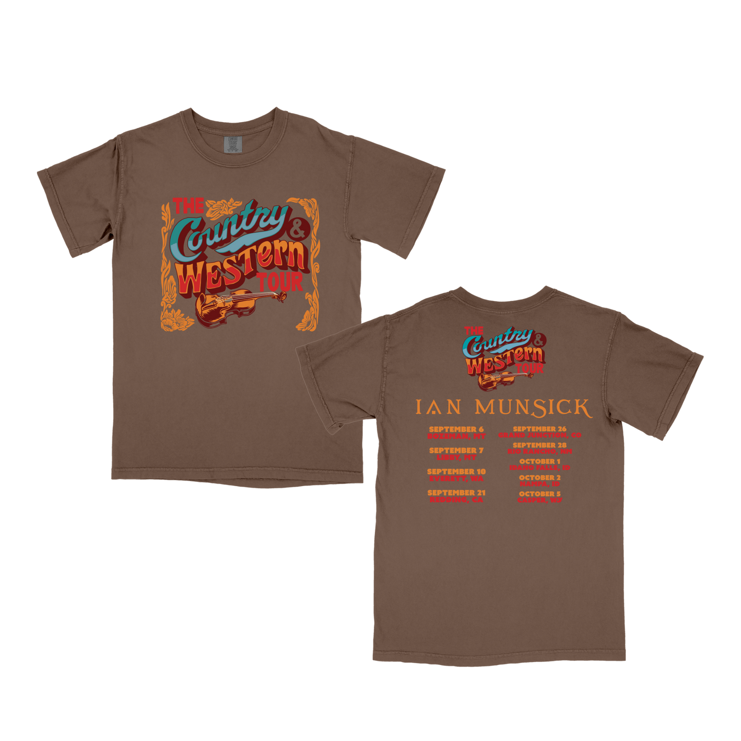 Country & Western Tour T-Shirt