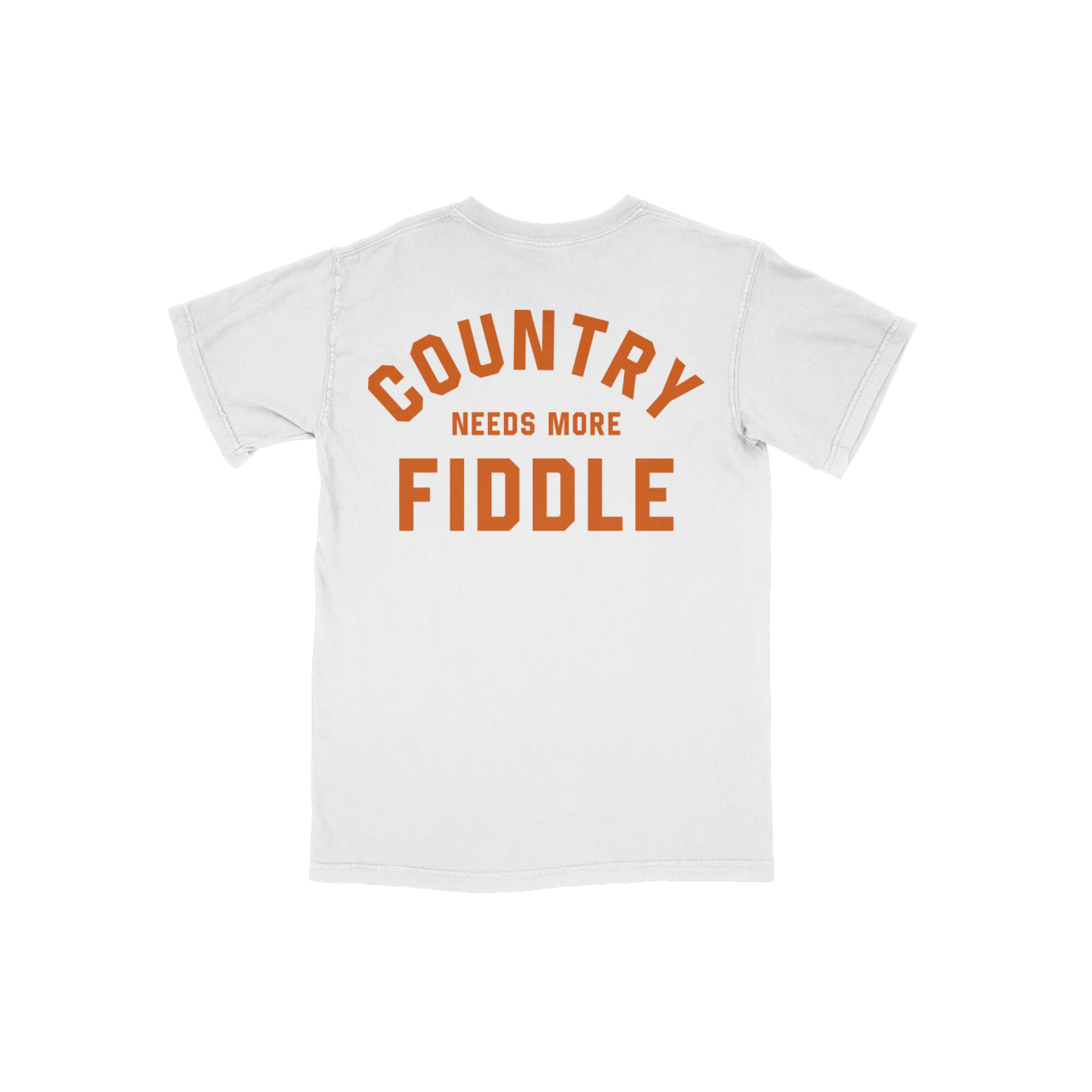 Needs More Fiddle White T-Shirt