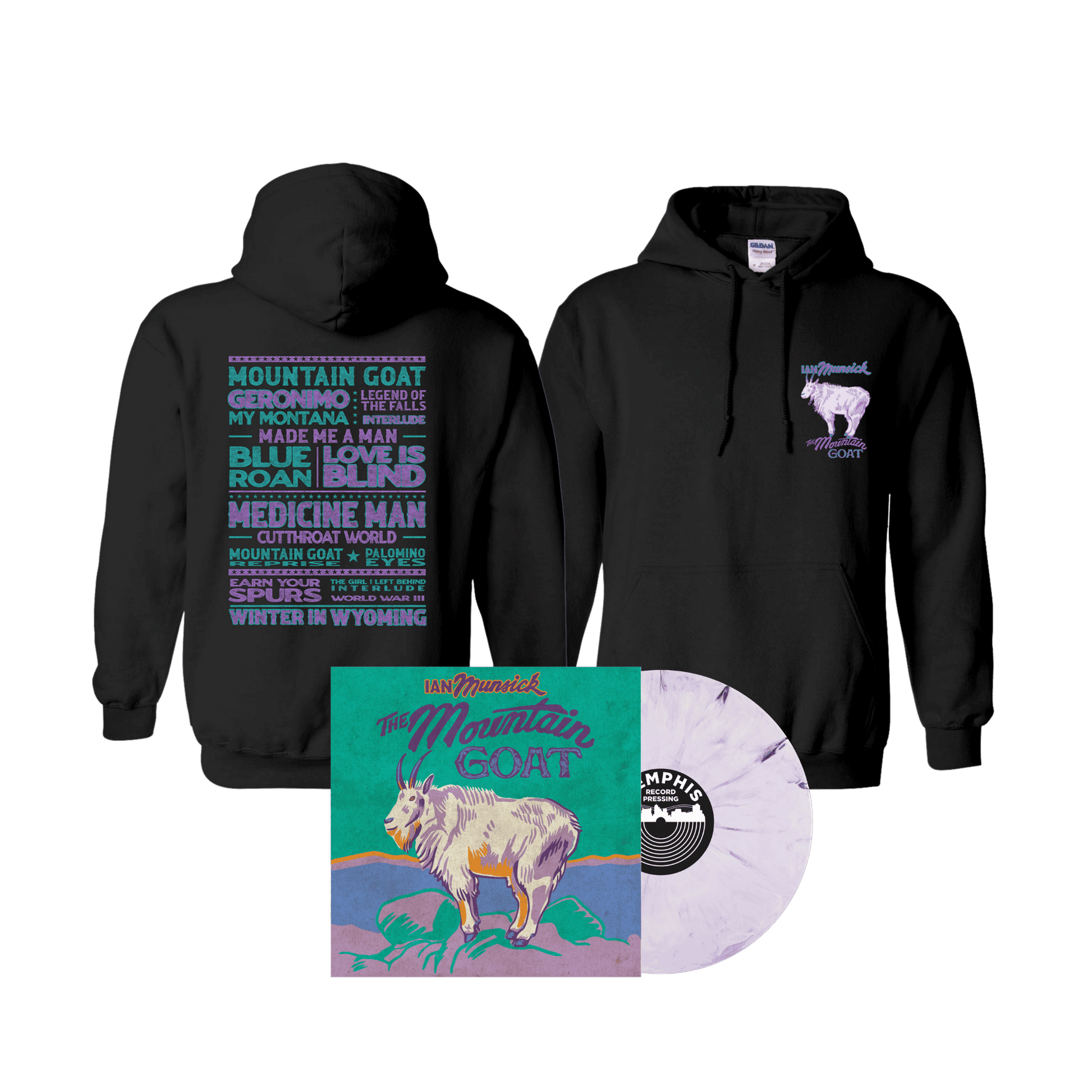 The Mountain Goat - D2C Vinyl + Hoodie Fan Pack