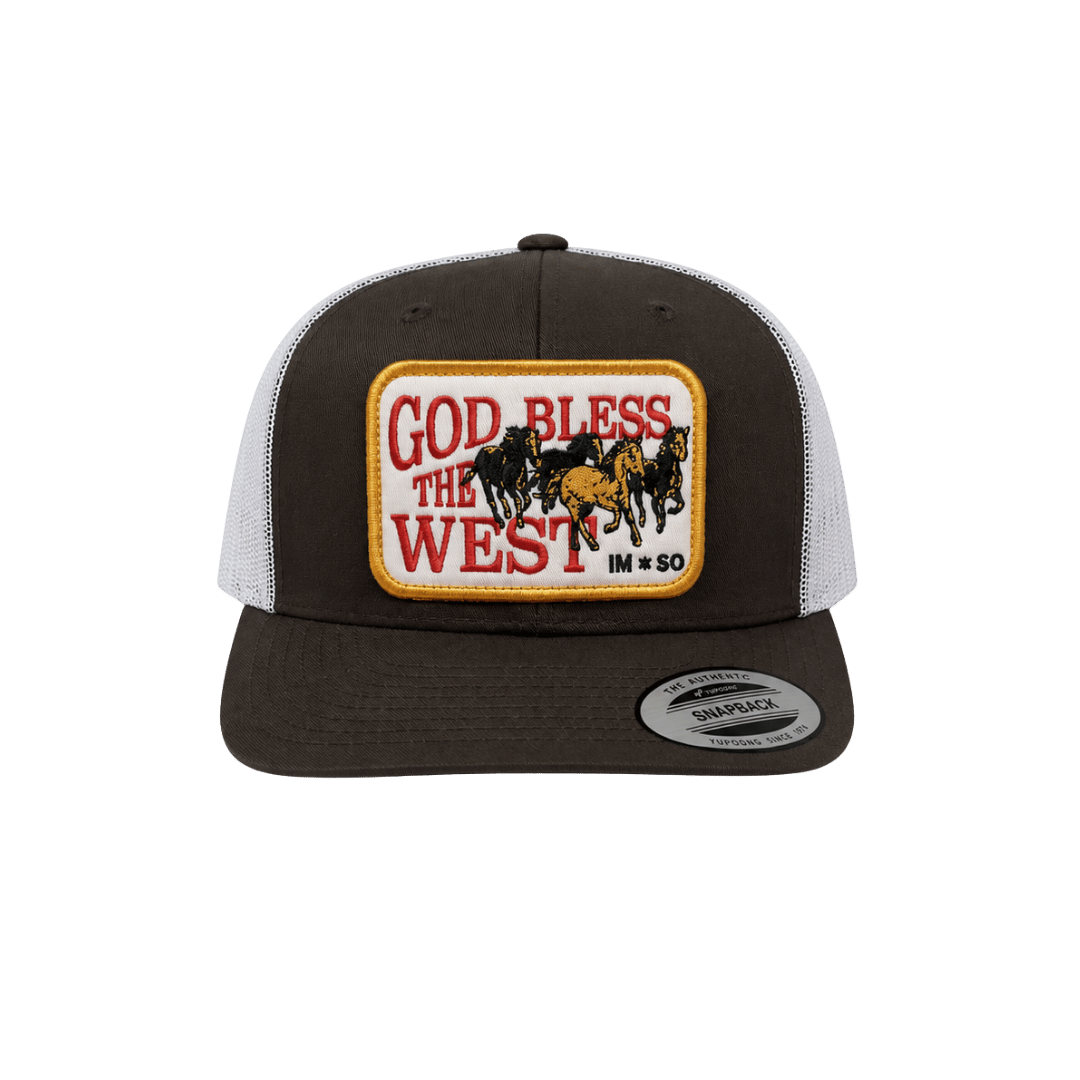 Brown God Bless The West Hat - Schafer Outfitter