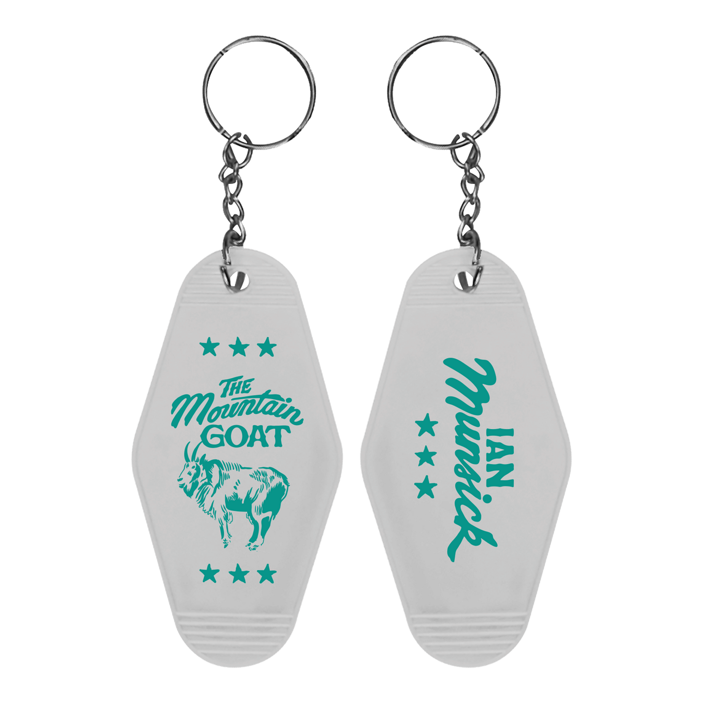 The Mountain Goat Hotel Keychain