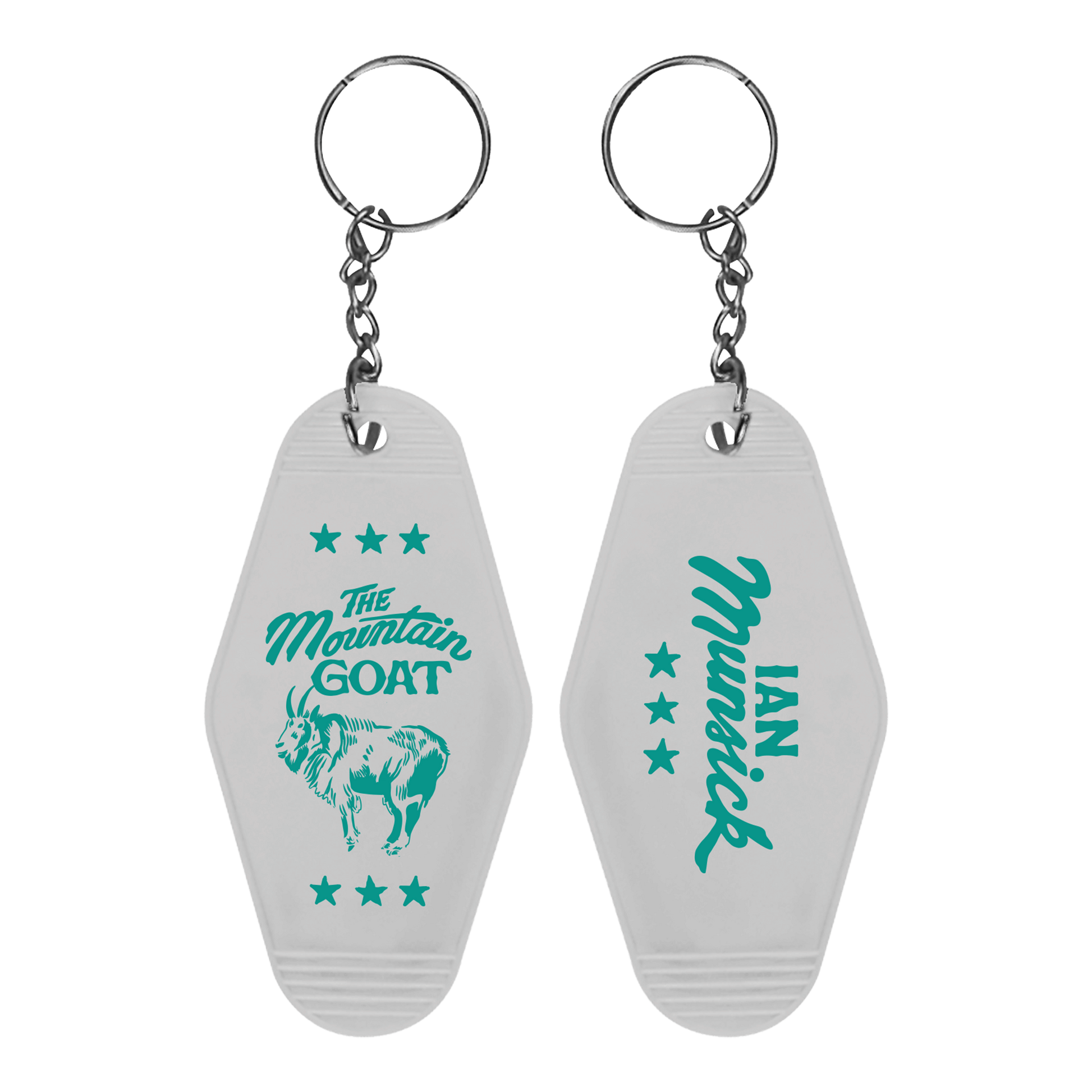 The Mountain Goat Hotel Keychain