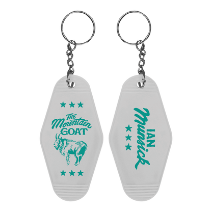 The Mountain Goat Hotel Keychain