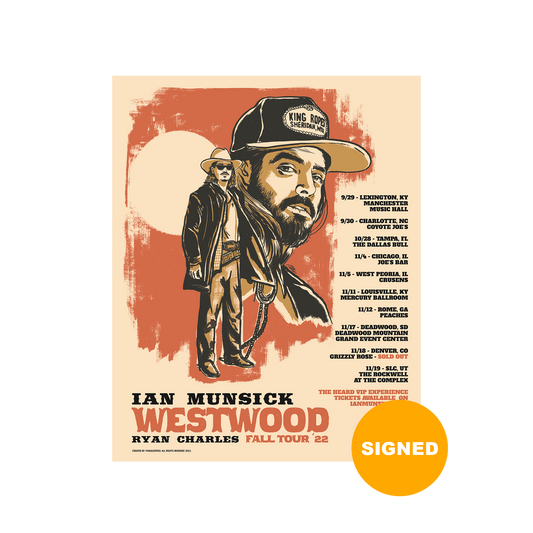 2022 Fall Tour Poster- Signed