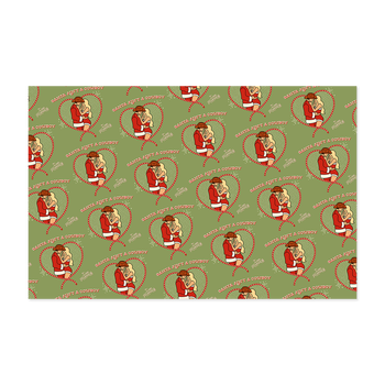 Santa Ain’t A Cowboy Wrapping Paper